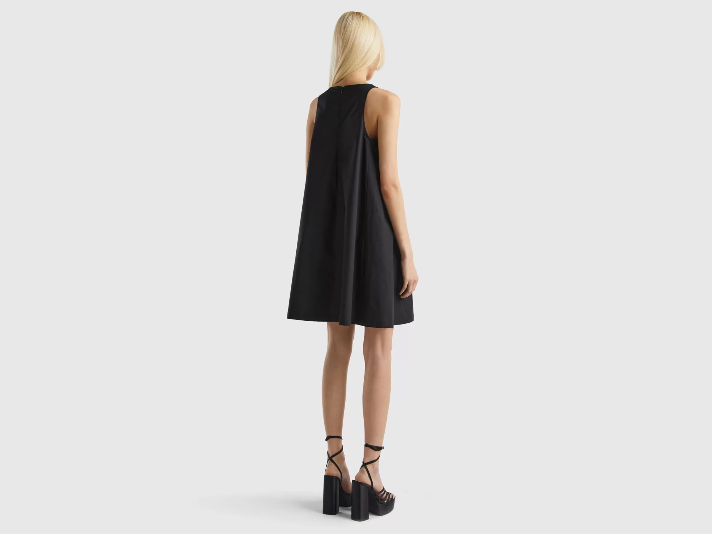 Vestido Sem Mangas Trapezio^Benetton Online